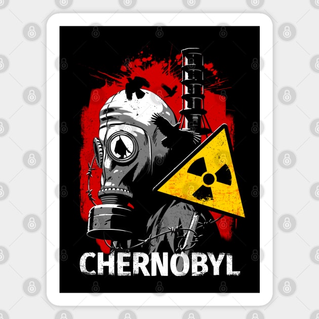 Chernobyl Magnet by Scud"